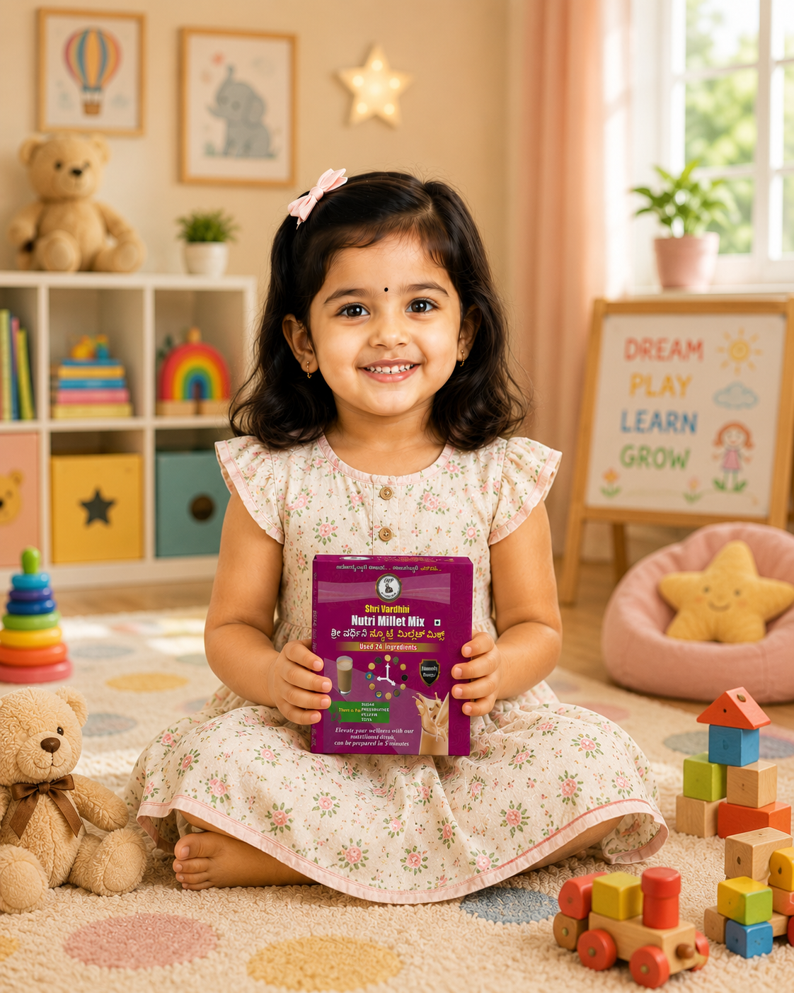 Vitamin And Minerals Supplement Drink | Shrivardhini Nutri Mix.